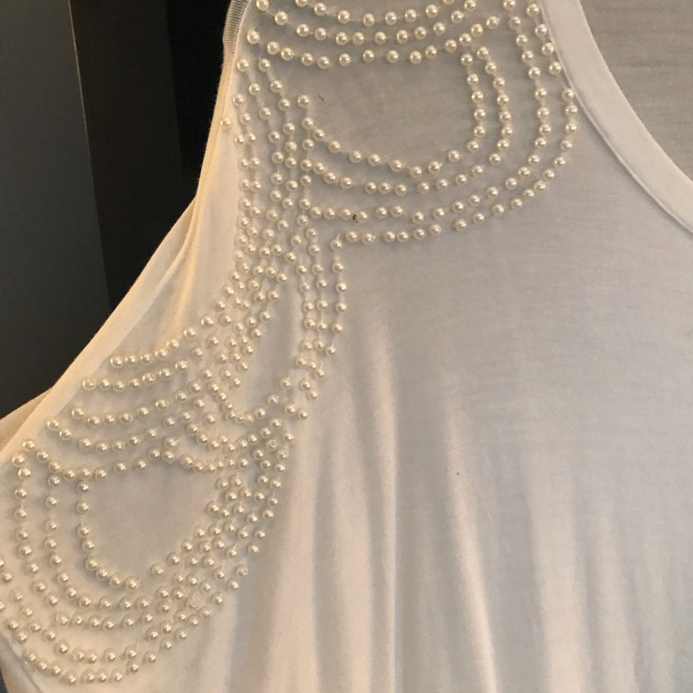 Cream blouse